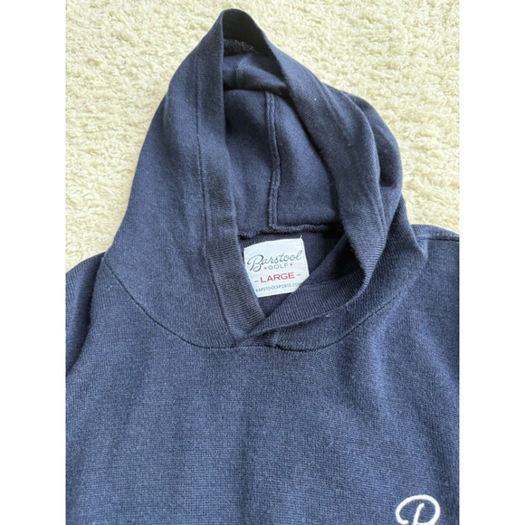 Men's Barstool Sports Golf Hoodie Size L Blue NWT - Picture 4 of 8